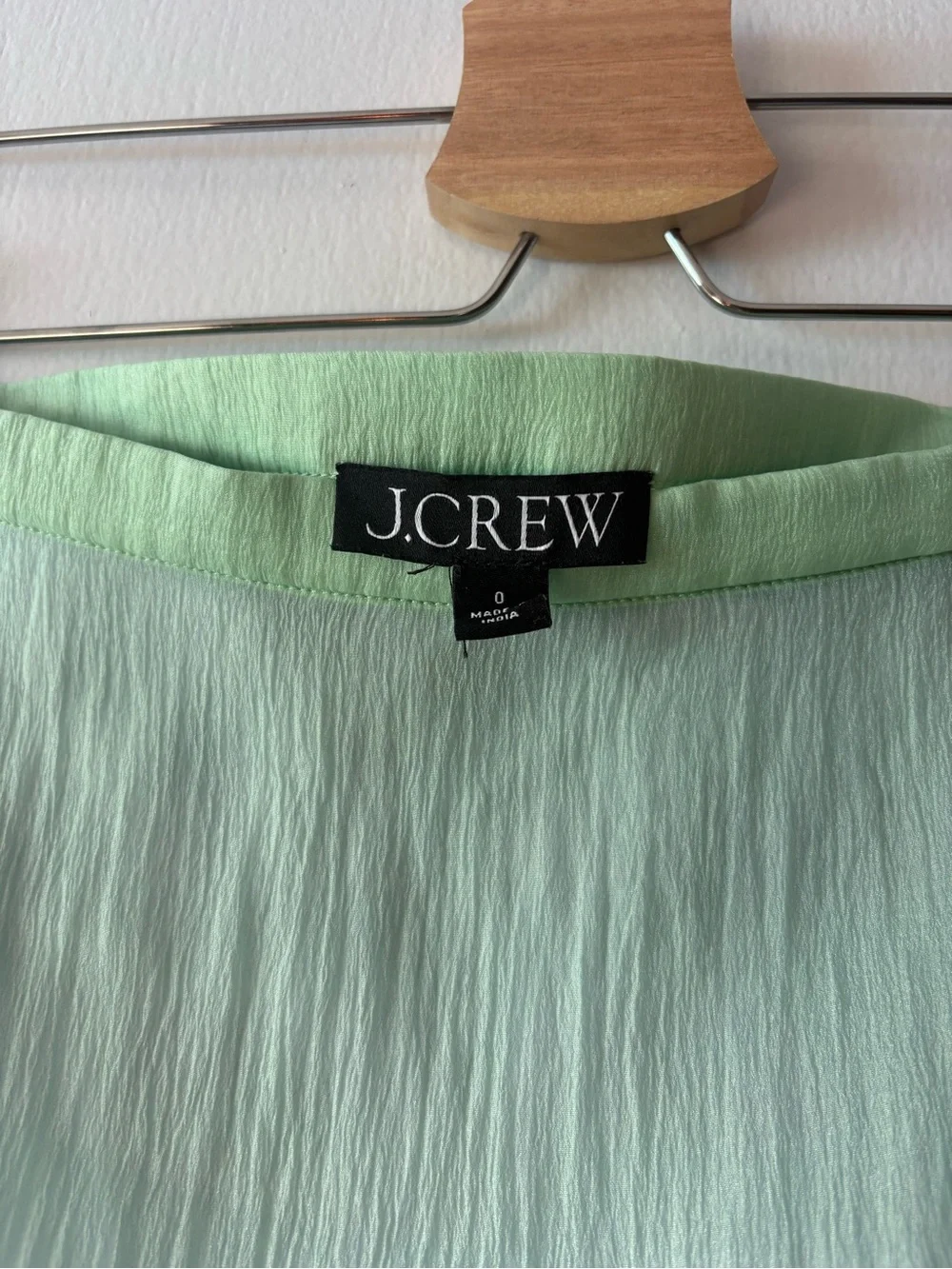 J. Crew light mint